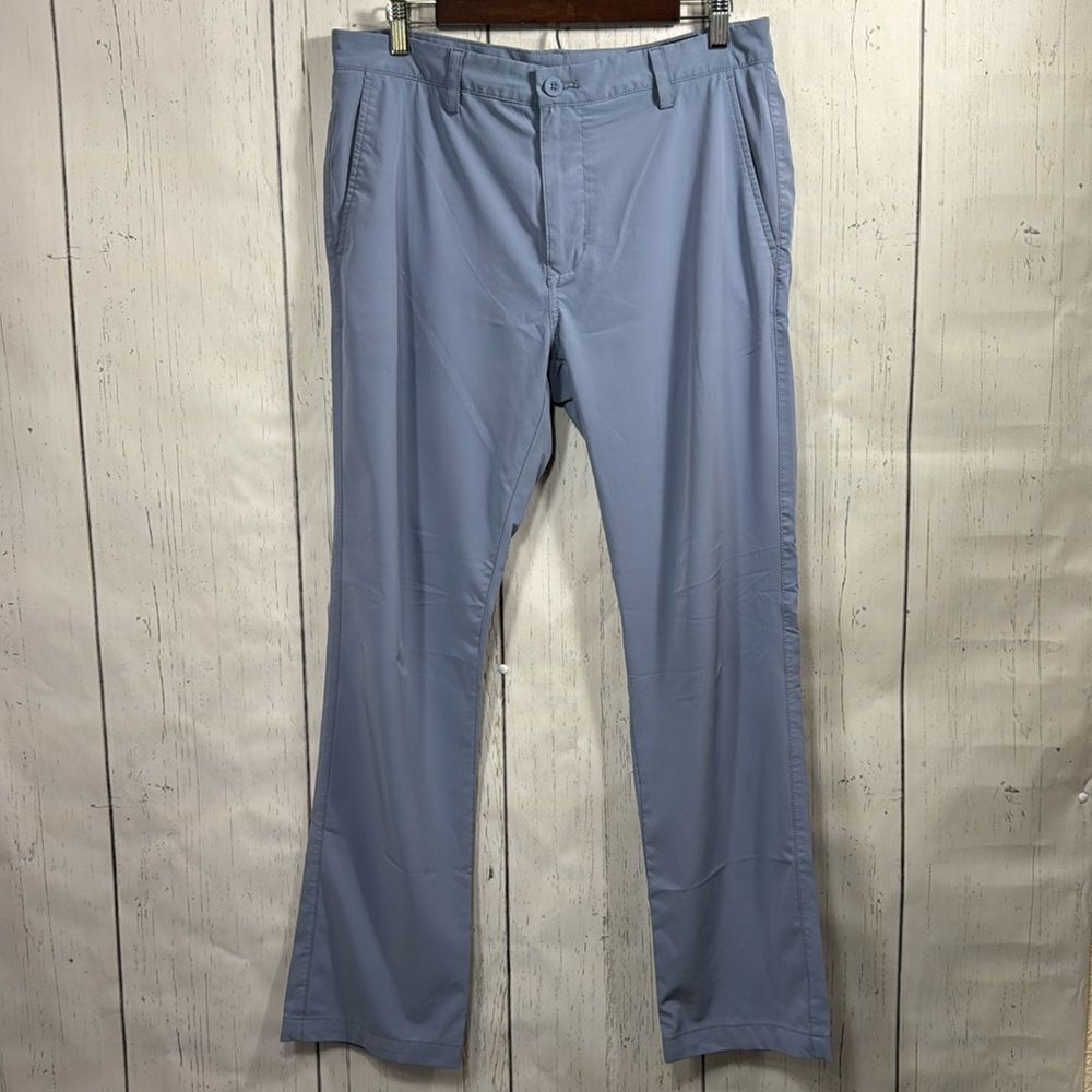 Vineyard Vines Breaker Performance Pants Light Blue Golf Preppy Old Money 32x30
